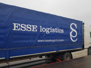 ESSE logistics AB docking at Customs point in Malmö